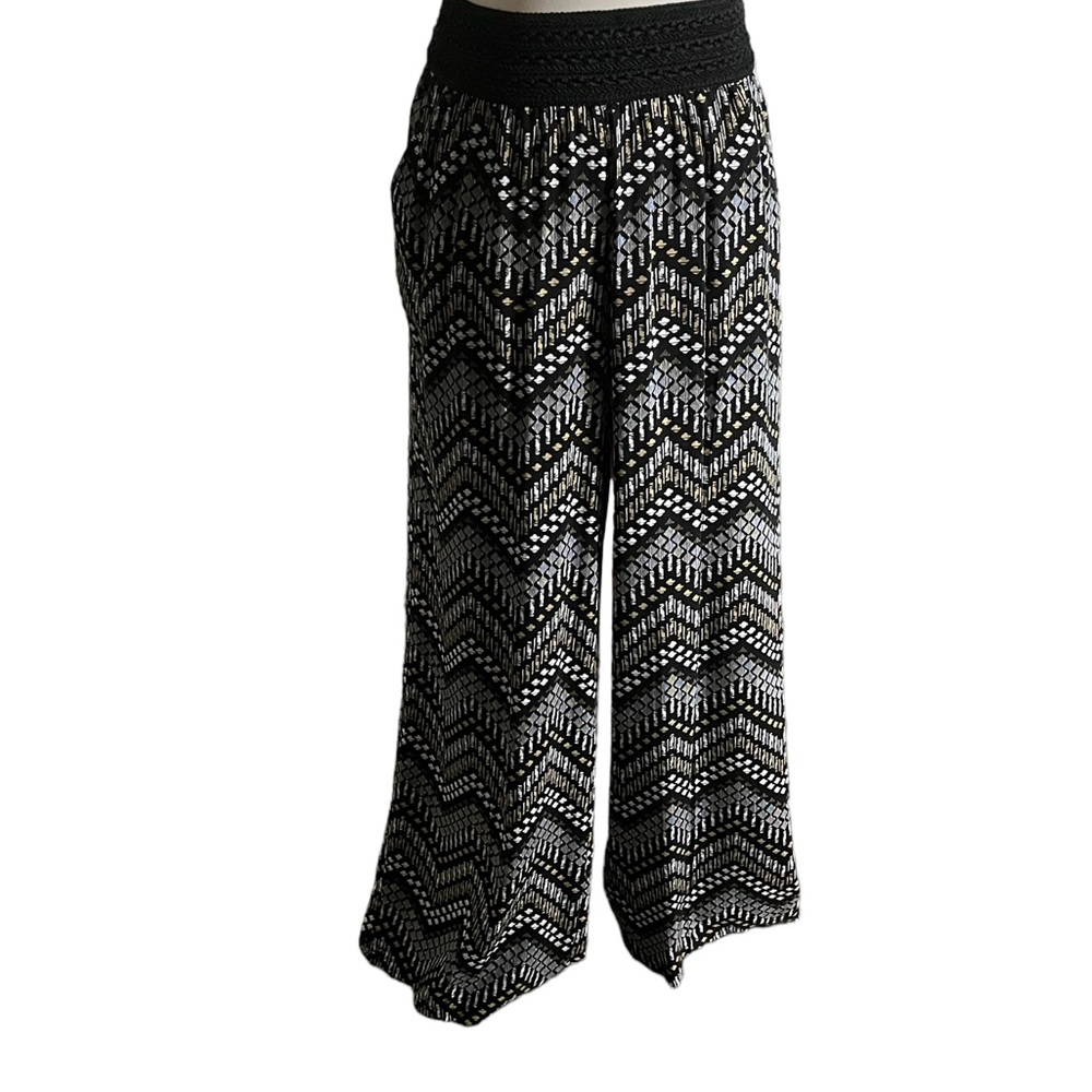 Joe Benbasset Wide Leg Palazzo Pants size M